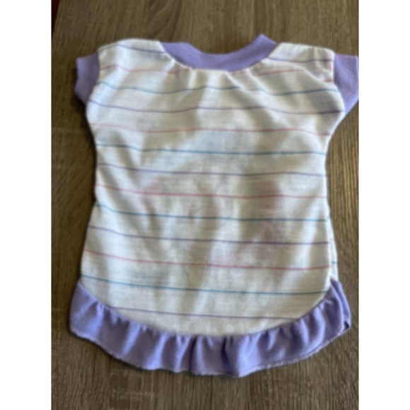 Vintage 1980s Ronnie Jama Dunkin Donuts Infant Baby Or Doll Nightgown USA Made - Picture 2 of 7